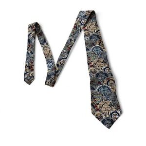 Vintage UNICEF Multi‎ Colored Silk Tie